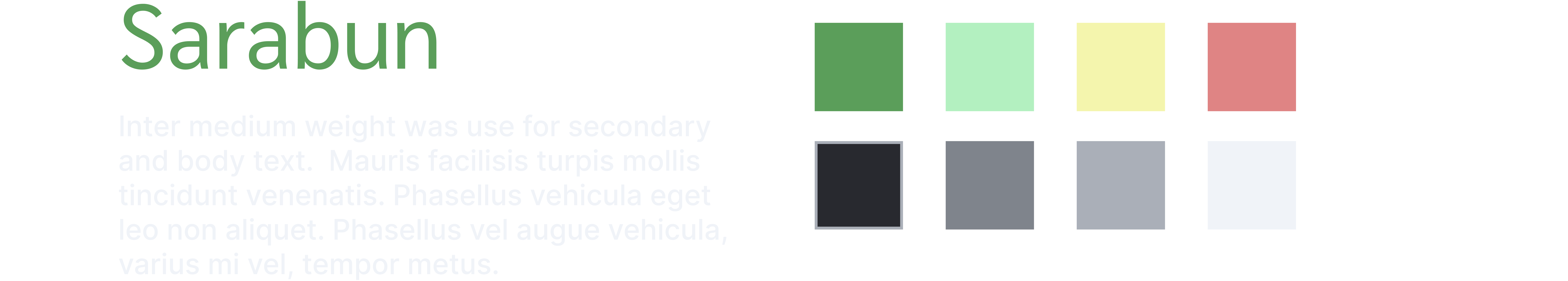 Typography and Colors