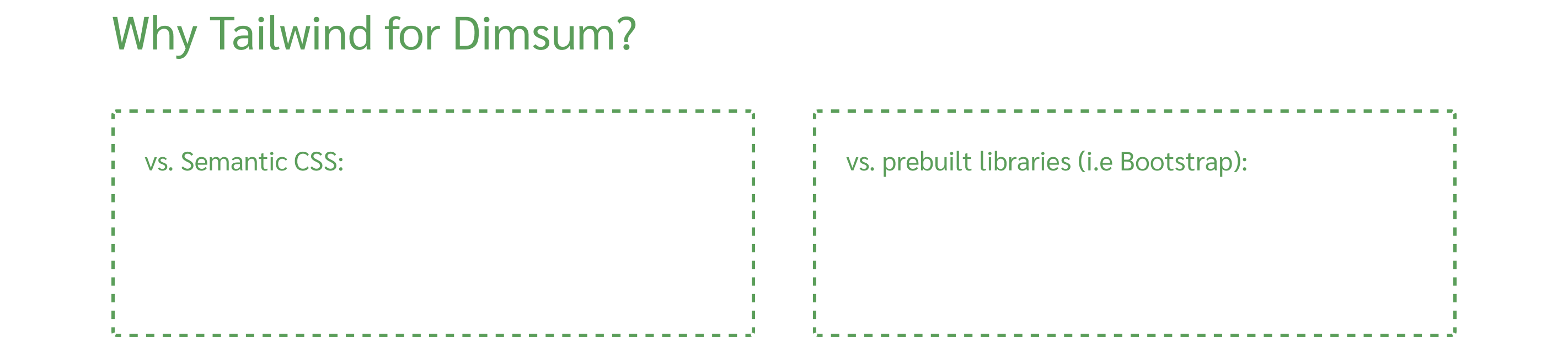 Tailwind vs other CSS paradigms