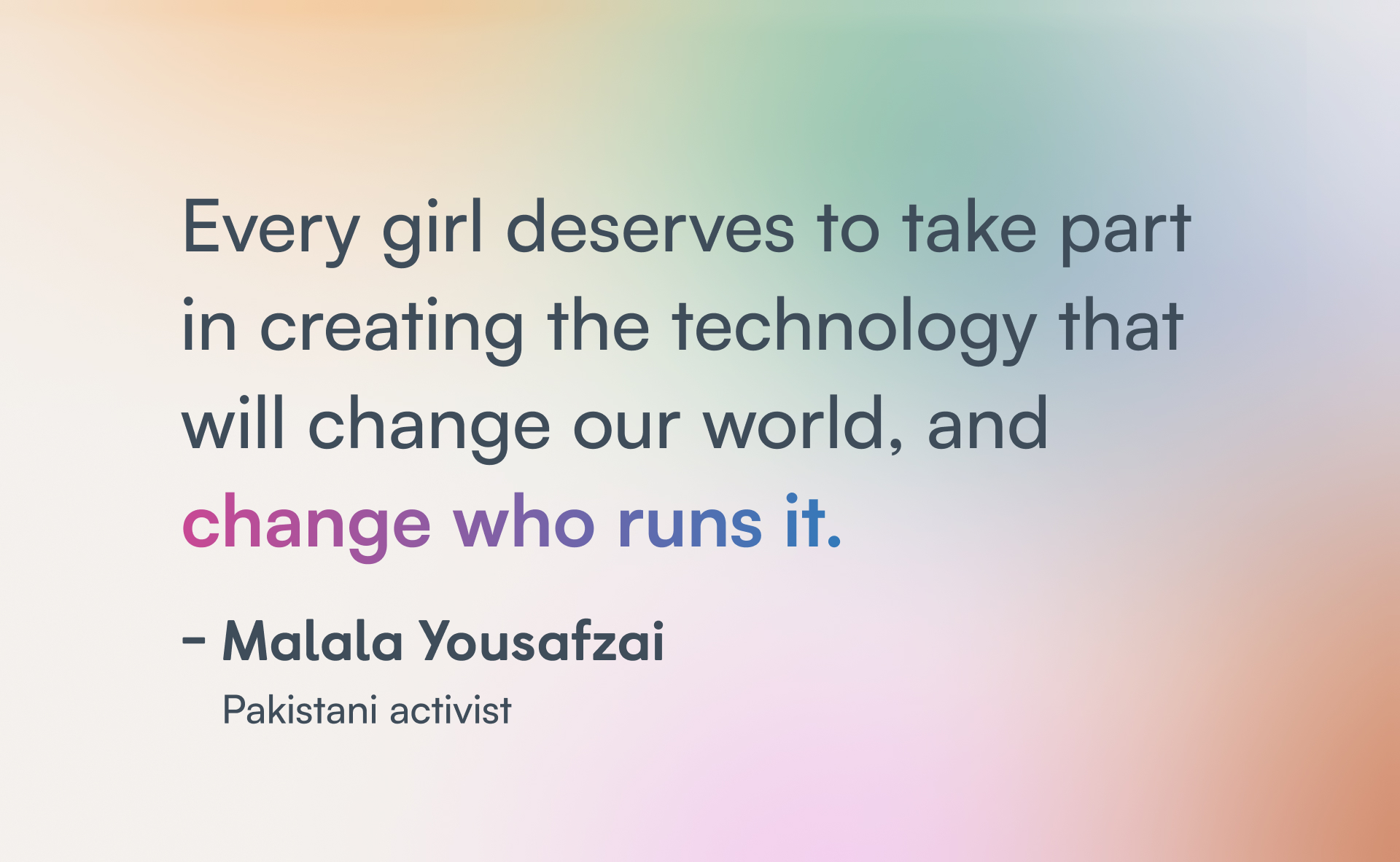 Malala quote